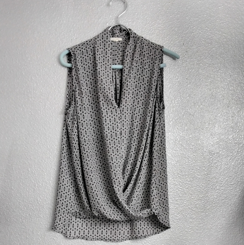 Pleione Women's  Faux Wrap Blouse   Size S